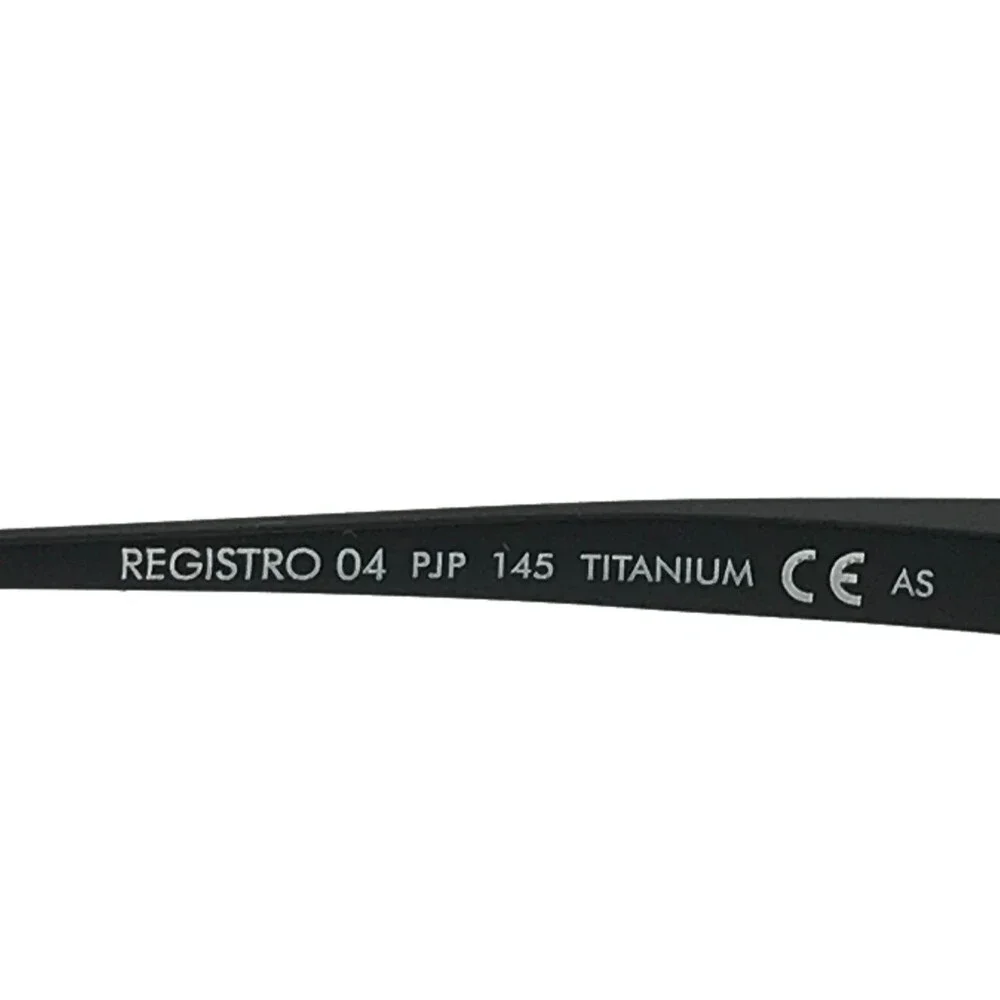 Safilo Eyeglasses Frames REGISTRO 04 PJP Matte Black Titanium 55-17-145